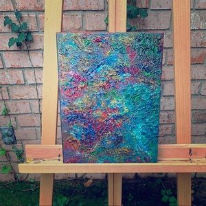 “Aubrey” - Abstract Oil Painting